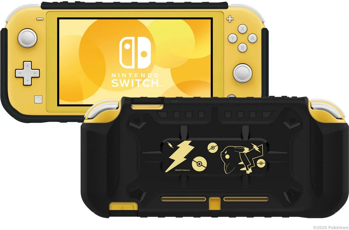 Hori - Hybrid System Armor for Nintendo Switch Lite - Black and Gold