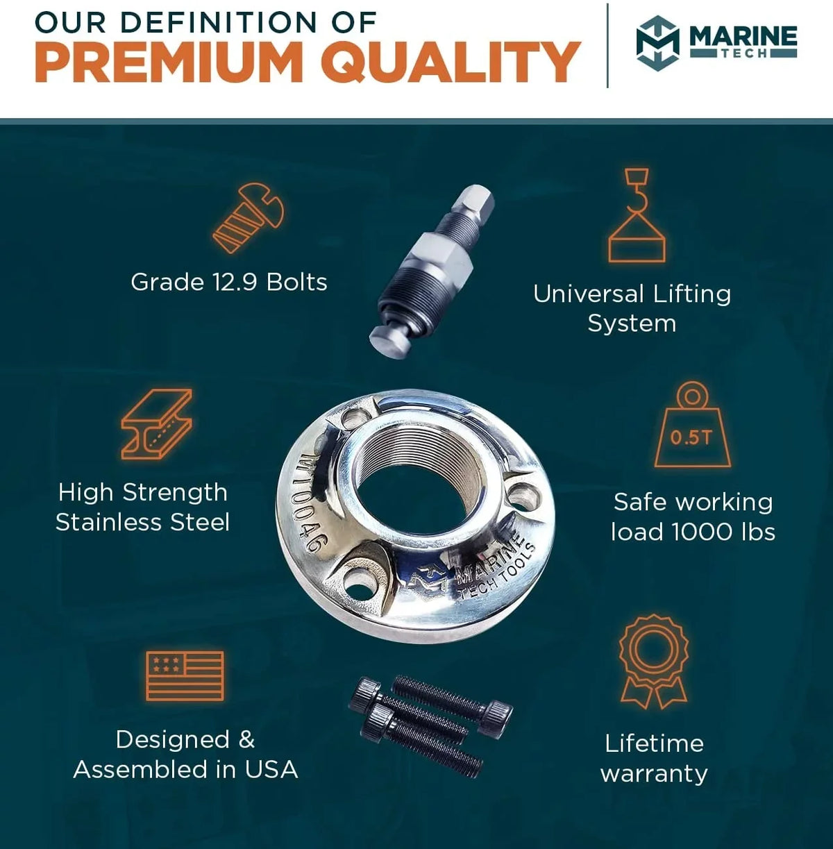 Yamaha F75; F90; F150 Flywheel Puller