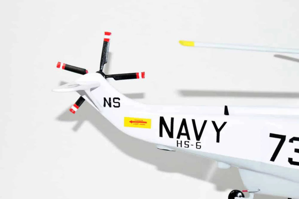 Sikorsky® SH-3 SEA KING™; HS-6 Indians; 16 Mahogany Scale Model