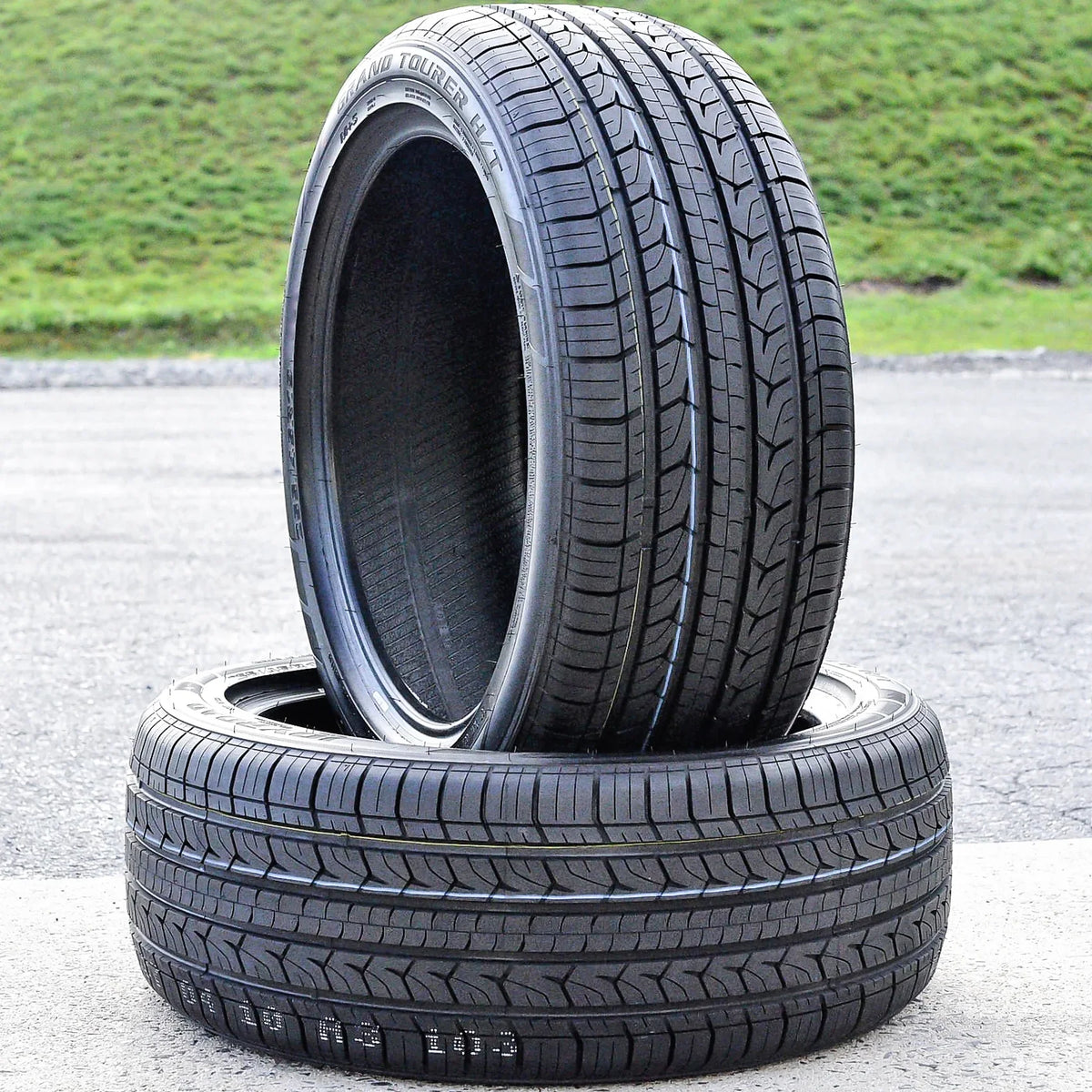 Set of 4 (FOUR) Joyroad Grand Tourer H/T 235/50R19 99V A/S All Season Tires Fits: 2018-19 Chevrolet Equinox Premier; 2020-23 Chevrolet Equinox LT