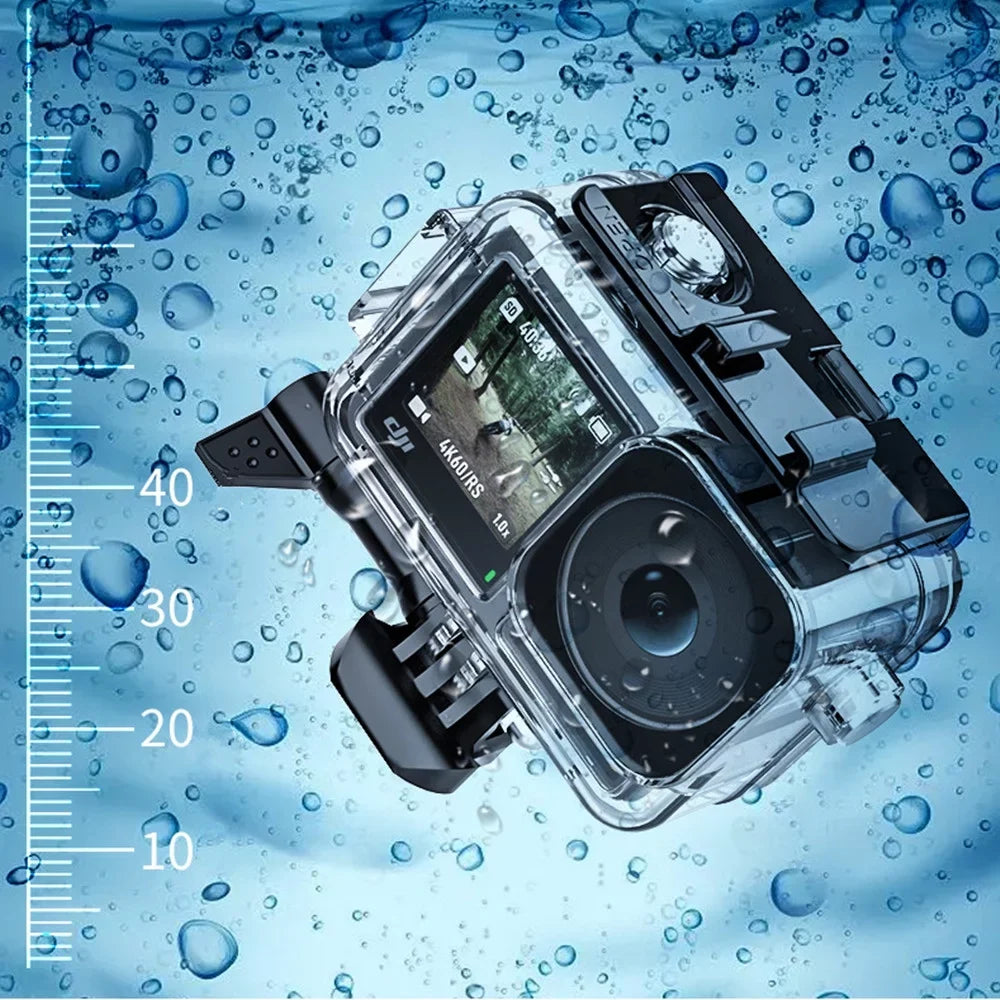 131ft/40m Liquidproof Case Diving Underwater Housing Shell for DJI Osmo Action 3