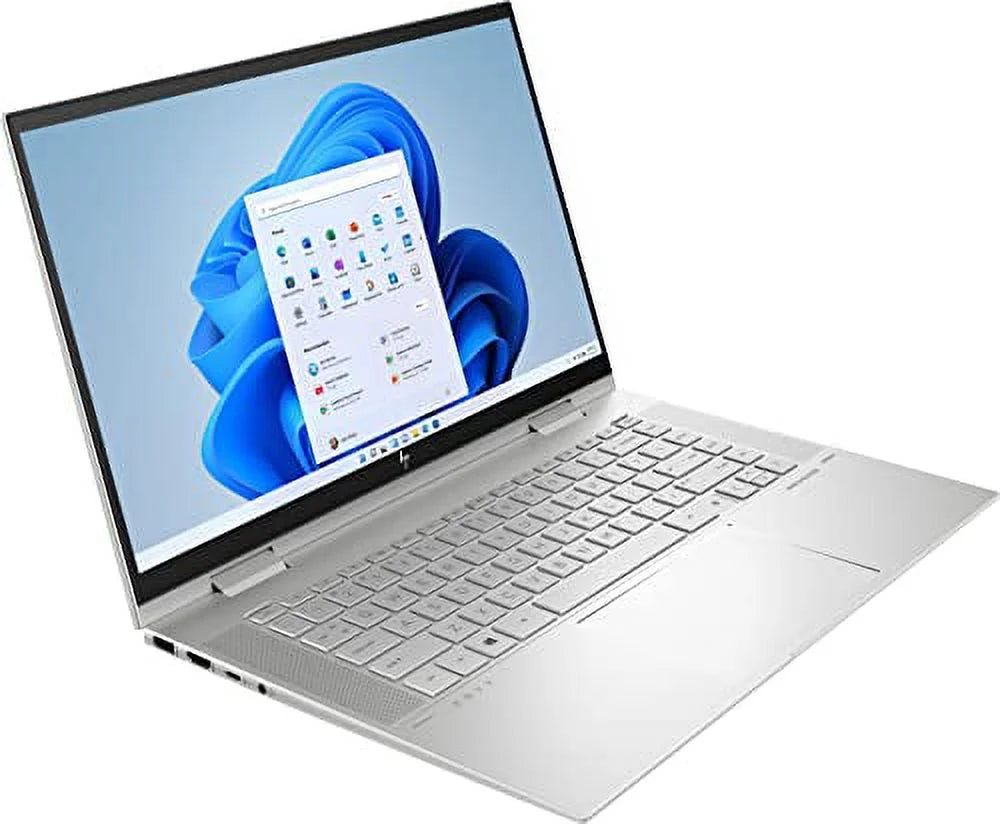 2022 HP Envy X360 15.6" FHD IPS Touchscreen 2-in-1 Notebook 11th Core i7-1195G7 Iris Xe Graphics 24GB DDR4 1TB HDD Thunderbolt 4 WiFi 6 Backlit KB FP Reader Win 11 Home Stylus Pen w/ RATZK 32GB