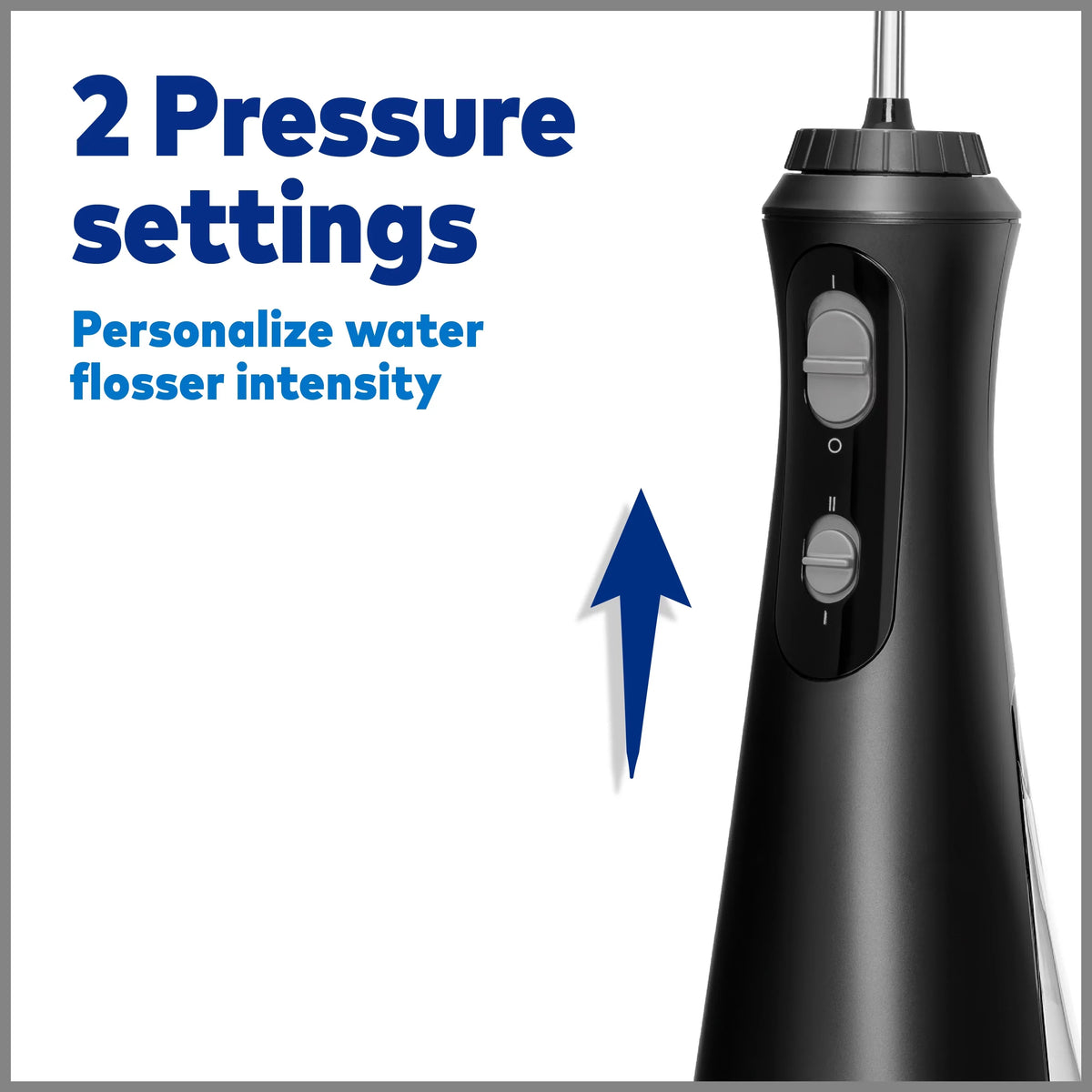 Liquidpik Cordless Plus Portable Flosser Oral Irrigator; Black