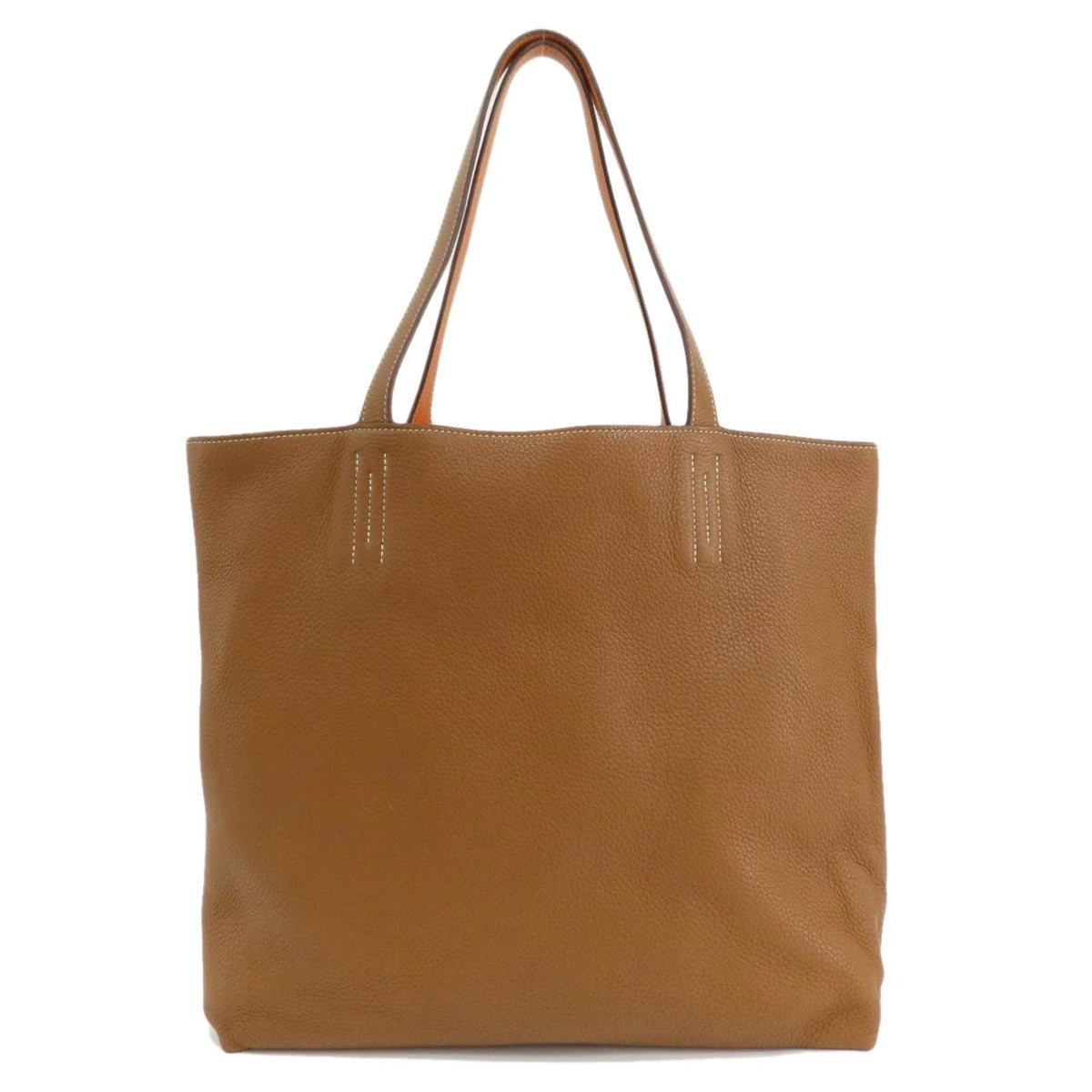 Hermes double sense 45 gold orange tote bag taurillon ladies HERMES (Good)