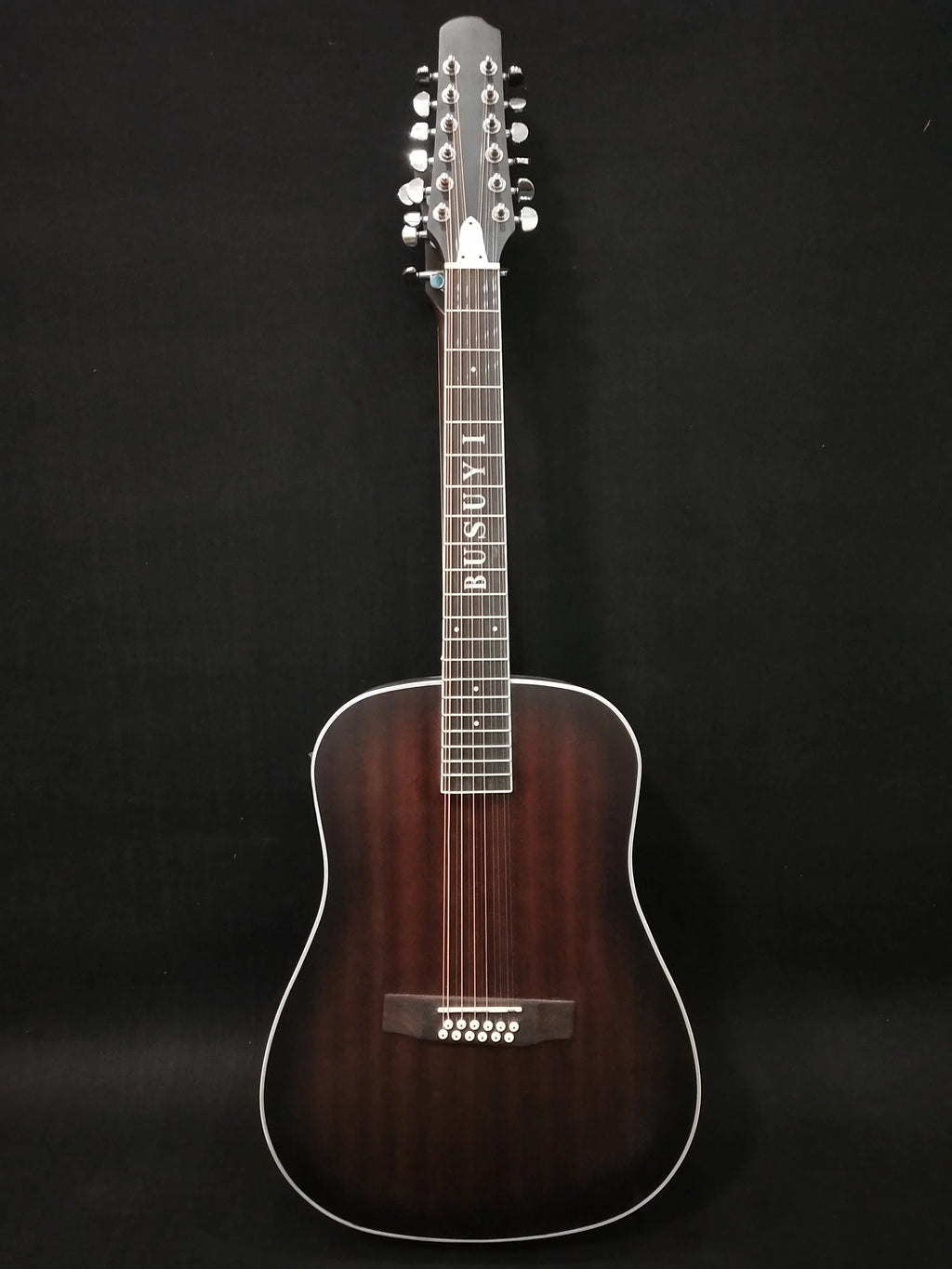 12/6 Strings Acoustic Double Neck; Double Sided Busuyi Guitar 2021 NPT