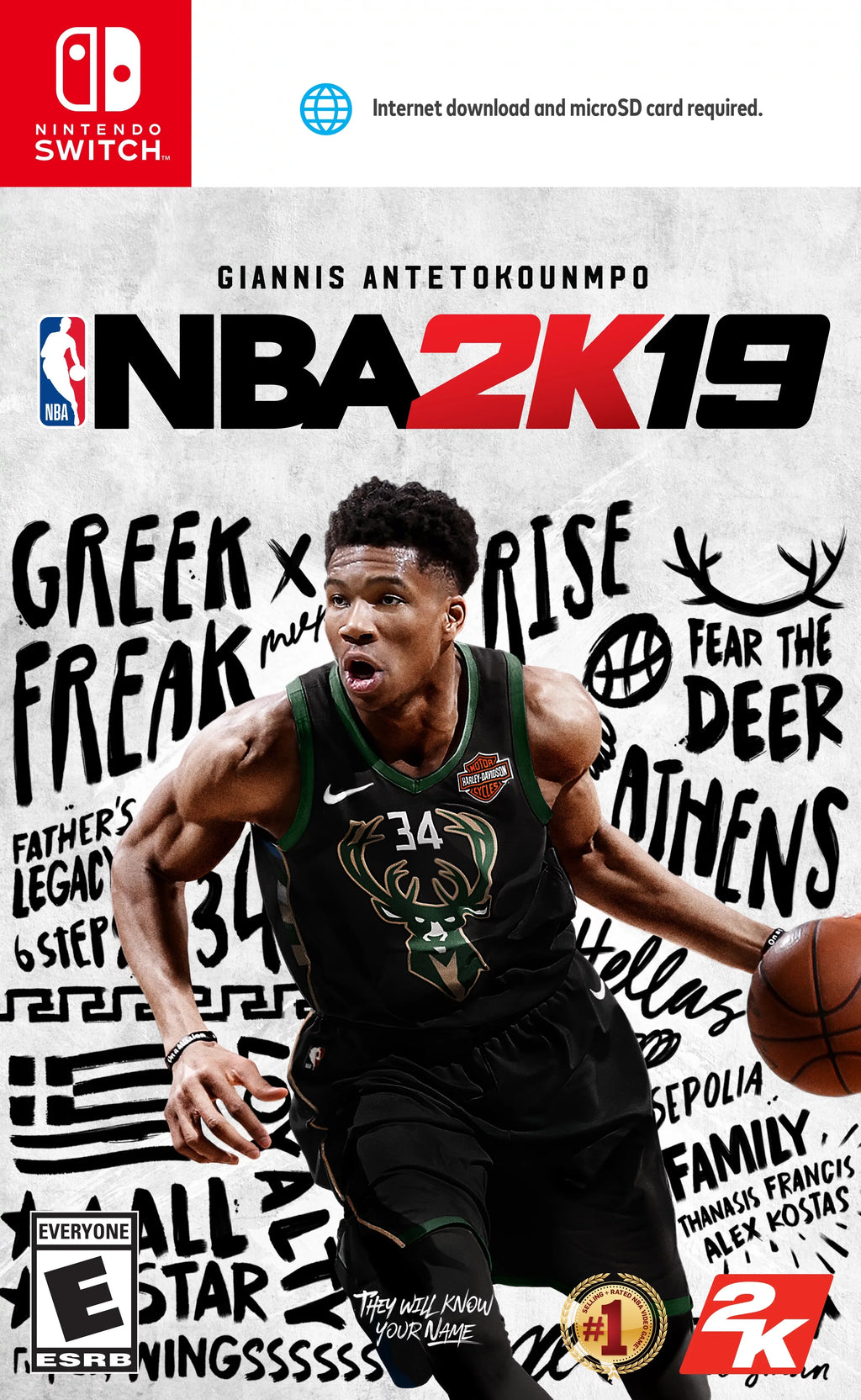 NBA 2K19; 2K; Nintendo Switch; 710425550515