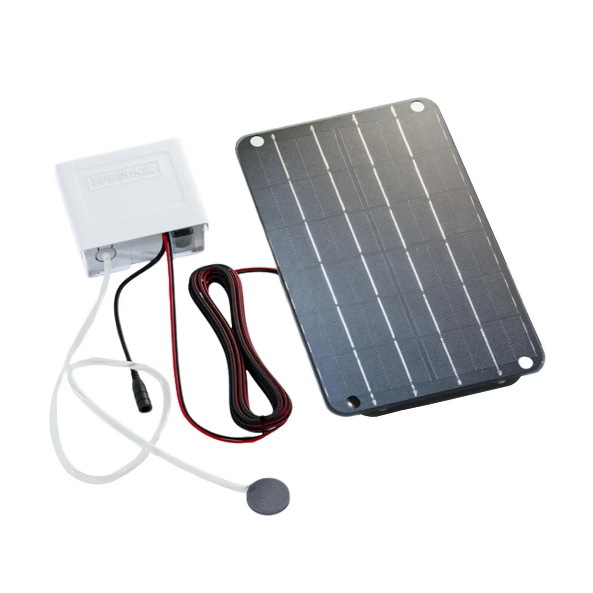simhoa Solar Air Pump;Aquarium Air Pump Oxygenator Silent Eco Friendly;6V Solar Pond Aerator Solar Powered Pond Pump for Hydroponics
