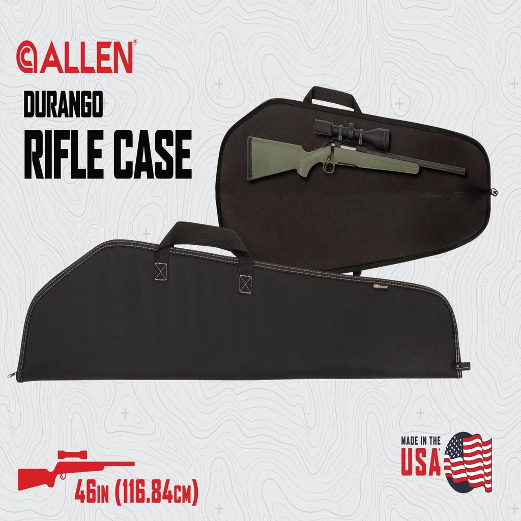 Allen Company Durango 46" Rifle Soft Case; Black; Polyester; 602-46