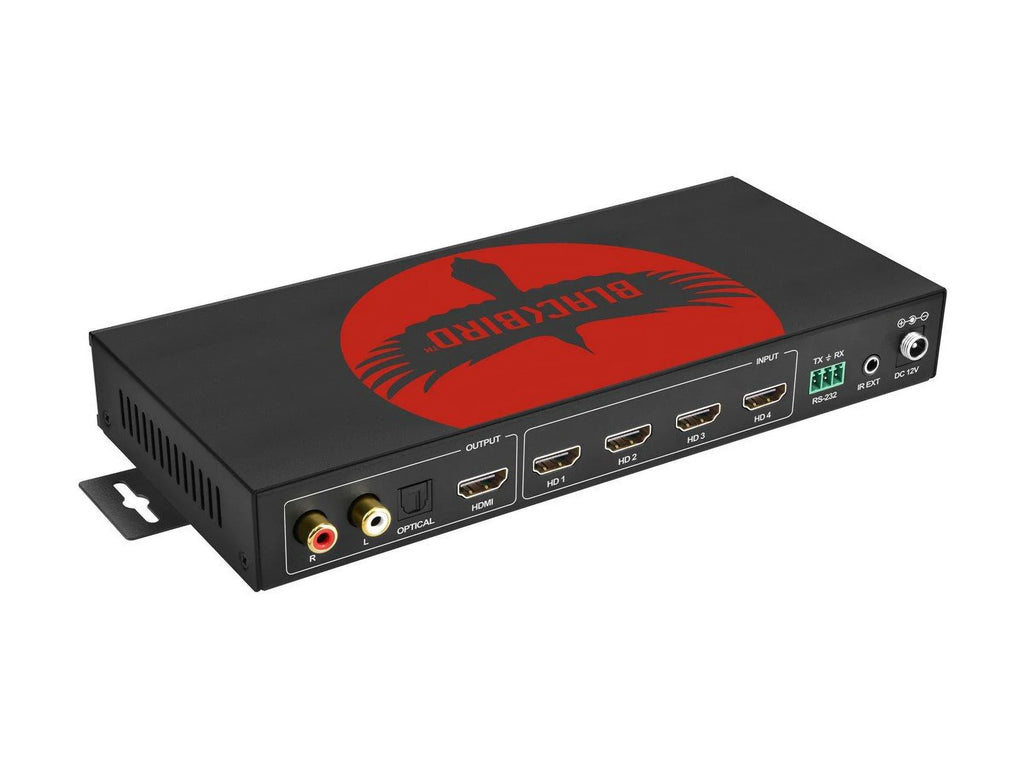 Monoprice Blackbird 4K60 Multiviewer Seamless UHD Video Switcher for Professional AV Installations; HDMI 2.0b; HDCP 2.2 and 1.x Audio Extraction; 18Gbps video bandwidth - Pro-Series