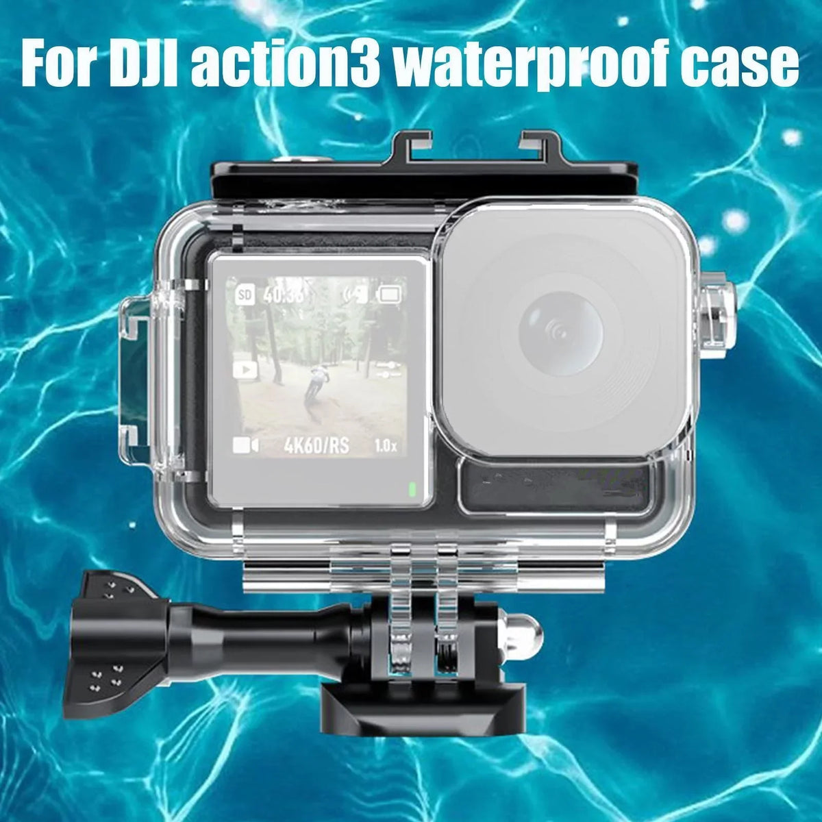 131ft/40m Liquidproof Case Diving Underwater Housing Shell for DJI Osmo Action 3