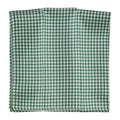 Tommy Hilfiger Mens Gingham Pocket Square; Green;