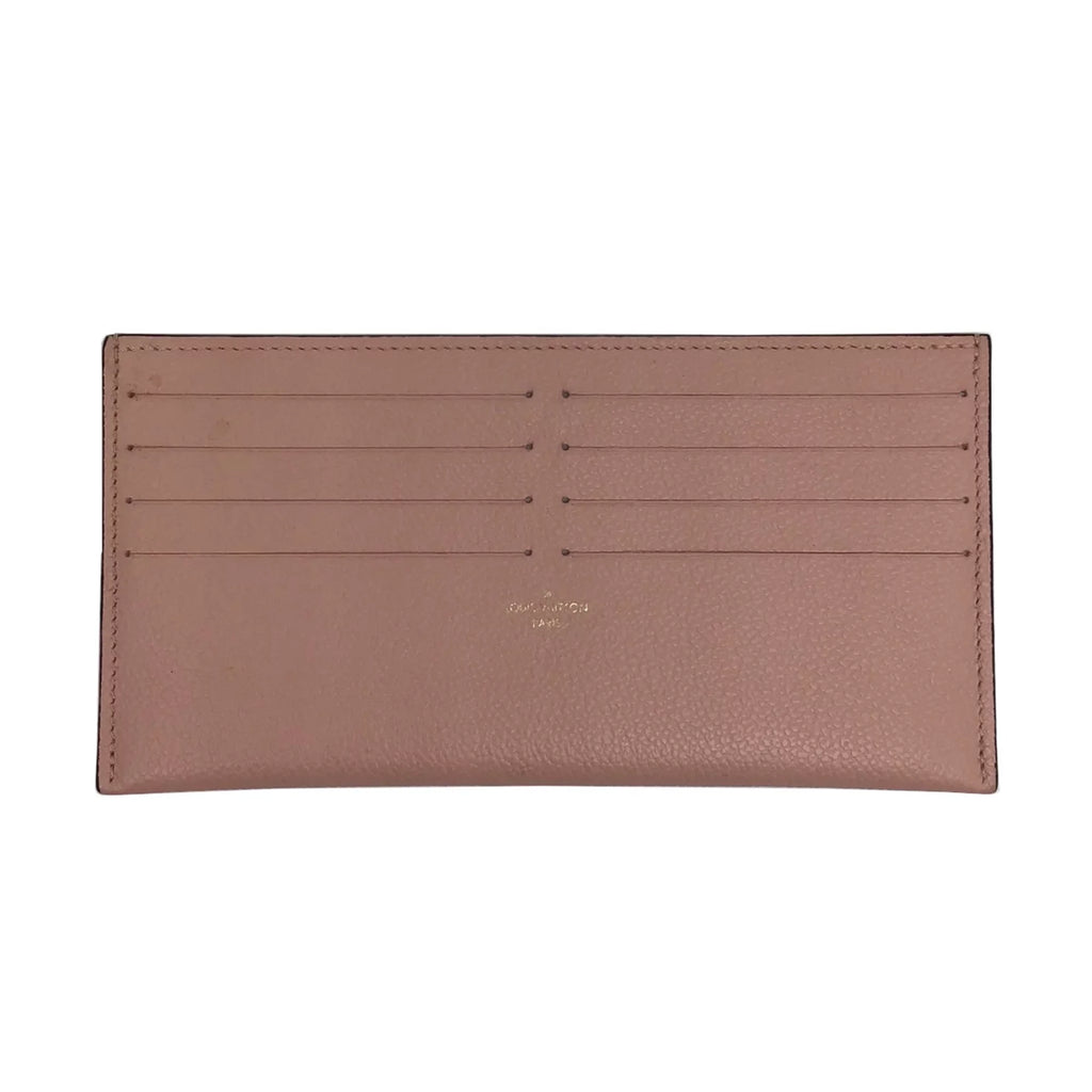 LOUIS VUITTON Louis Vuitton Monogram Implant Pochette Felicie M67856 Chain Wallet Bag Pink G Hardware Gold Rose Ballerine Women's (Fair)