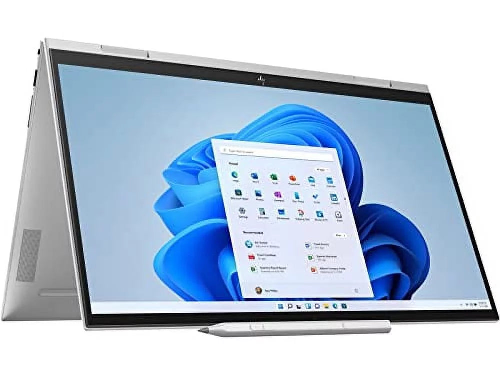 2022 HP Envy X360 15.6" FHD IPS Touchscreen 2-in-1 Notebook 11th Core i7-1195G7 Iris Xe Graphics 24GB DDR4 1TB HDD Thunderbolt 4 WiFi 6 Backlit KB FP Reader Win 11 Home Stylus Pen w/ RATZK 32GB