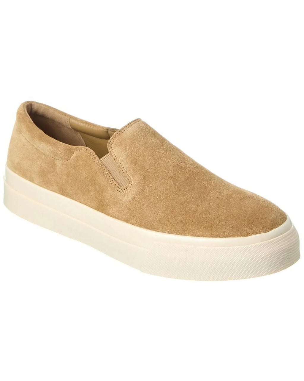 Vince Shawn Suede Slip-On Sneaker; 10.5; Brown