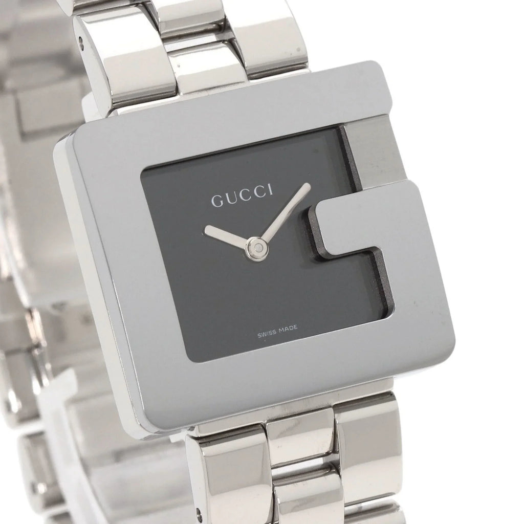 Gucci 3600J G Square Face Watch Stainless Steel/SS Boys GUCCI (Good)