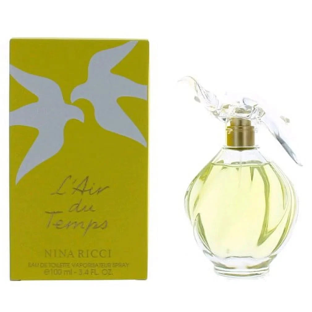 L'air du Temps by Nina Ricci; 3.4 oz Eau De Toilette Spray for Women