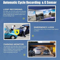 GoolRC Dash Camera;Dash Cam Rearview Mirror Car Video 3 Cameras Mirror Car Camera Wifi Cameras Wide Clear Car Camera Car Rearview Cam Rear 3 Cam With 3 Pristin Safety Cam Rear Mirror Wifi Car Buzhi