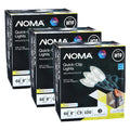 NOMA Quick Clip C9 LED 100 Warm Bulbs Christmas String Lights (3 Pack)