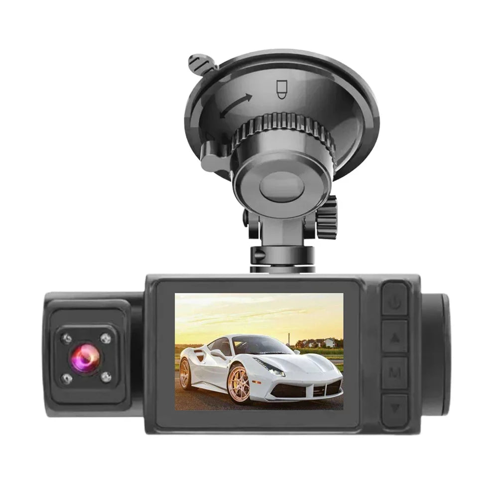 Andoer Dash Camera;Mirror Car Video 3 Cameras Car Rearview Mirror Car Camera Auto Rearview Mirror Car Safety 2in Clear Car Clear Car Rearview Dash Cam Camera Cars Car Qisuo VideoDash Wenzi Buzhi