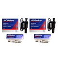 (2) New AD Auto Parts High Performance Ignition Coil + (2) ACDelco Spark Plugs For D513A 41-962