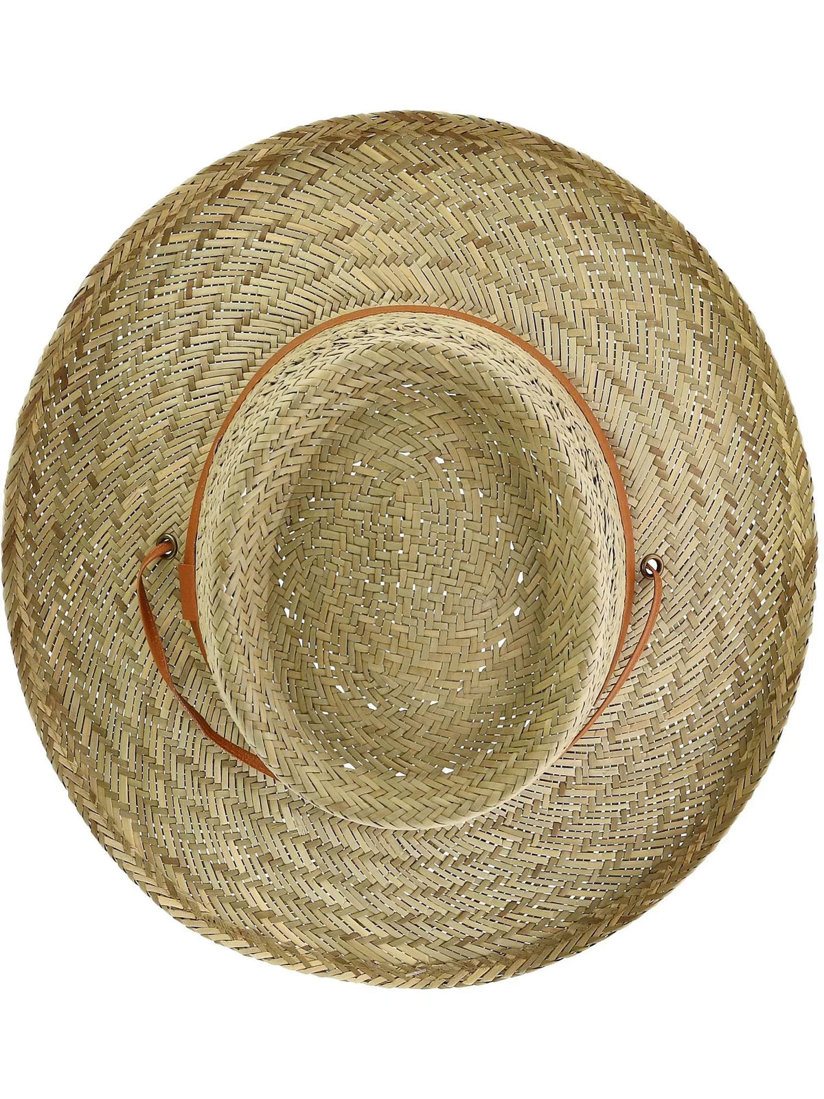 Kenny K Unisex Rush Straw 3 mm Brim Gambler Hat