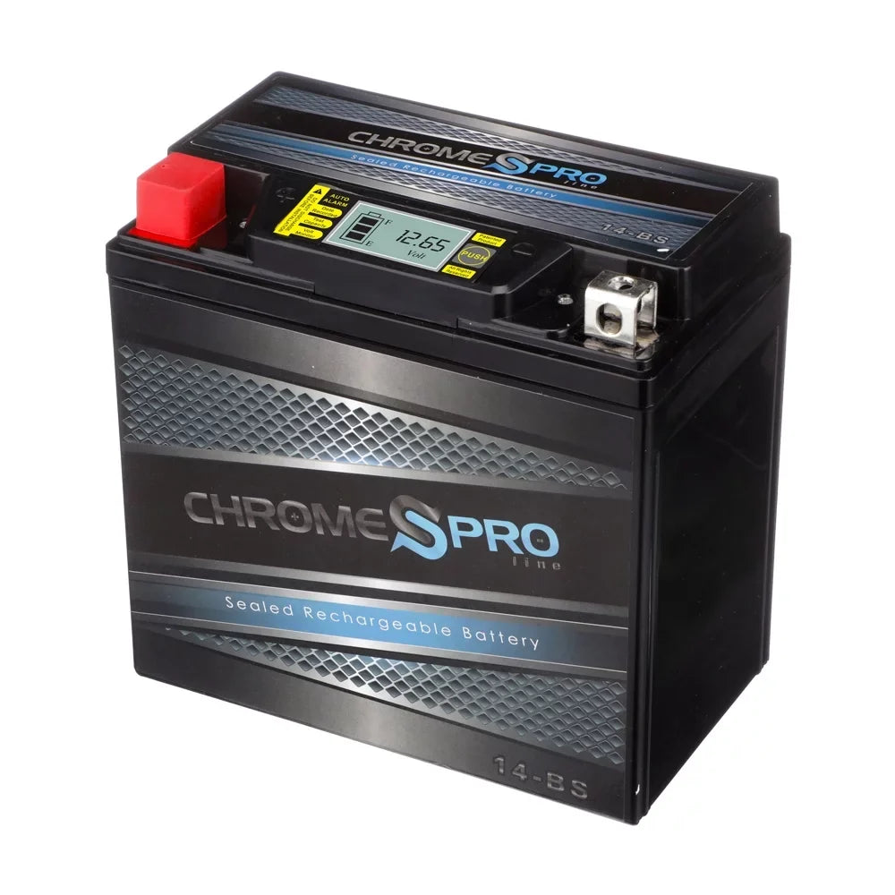 Chrome Pro Battery Ytx14-Bs Igel Motorcycle Battery For Honda 1100Cc Vt1100C; C3; T Shadow (Spirit; Aero; A. C. E. Tourer) 2004