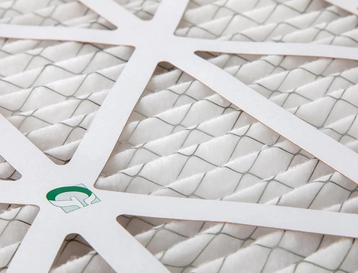 3 Pack of 18x20x2 MERV 10 Pleated 2" foot Air Filters by Glasfloss. Actual Size: 17-1/2 x 19-1/2 x 1-3/4