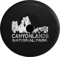 2018 2019 Wrangler JL Canyonlands National Park Colorado River Spare Tire Cover Jeep RV 33 footBack up Camera