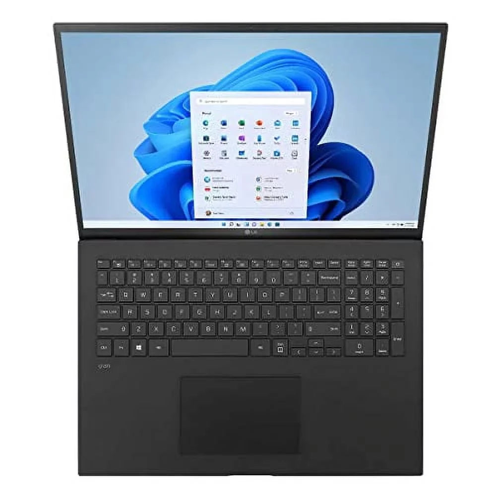 LG 2022 Gram Ultralight Computer 80Wh Battery 17" WQXGA IPS i7-1260P 16GB LPDDR5 512GB NVMe Drive Iris Xe Graphics Backlit Keyboard WiFi 6E Thunderbolt 4 Windows 11 Pro w/RATZK 32GB USB