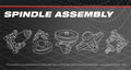Spindle Assembly For Bad Boy Rebel Zero Turn Mowers 54" 61" 72"