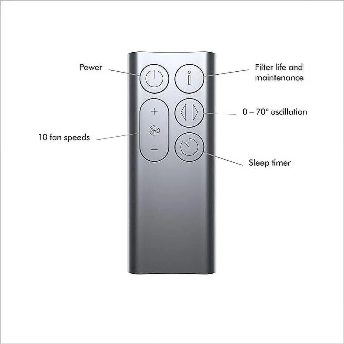 Open Box Dyson Pure Cool Me BP01 Personal Purifying Fan - White/Silver