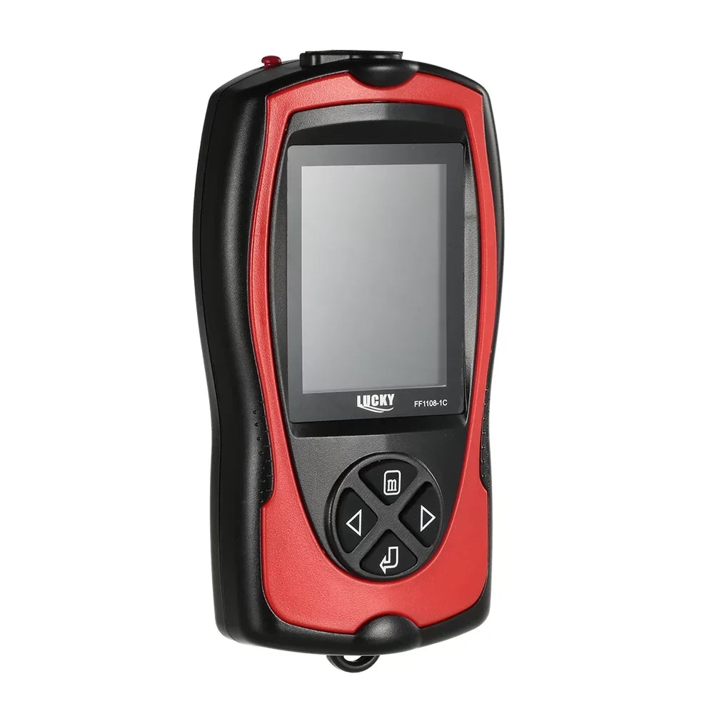 moobody Fish Detector; Portable Depth Finder FF1108，1CLA; 300FT Depth Alarm for Anglers