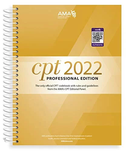 CPT Professional 2022: Professional Edition Paperback