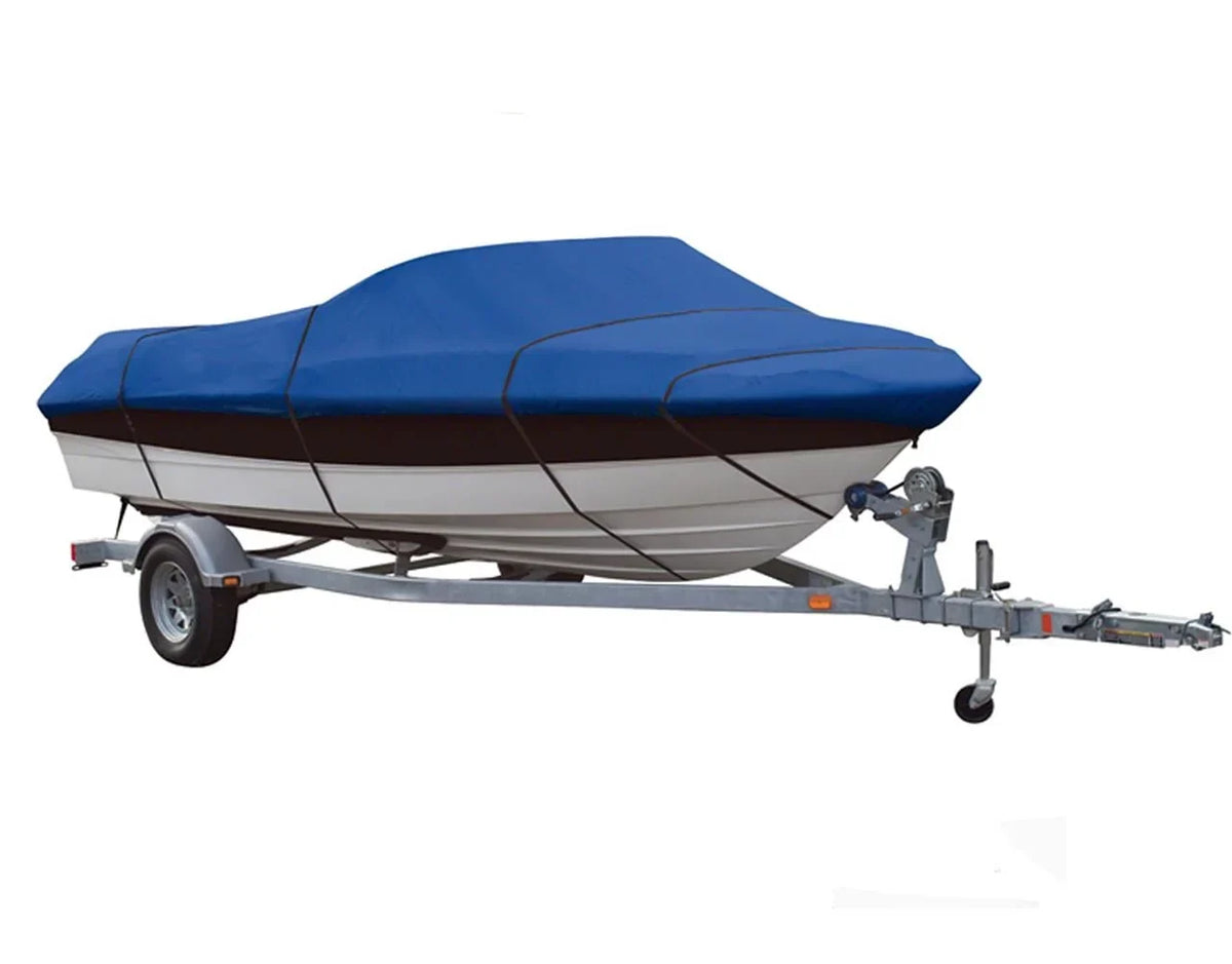 BLUE; GREAT QUALITY BOAT COVER Compatible for LUND S-16 DLX 1978-1993