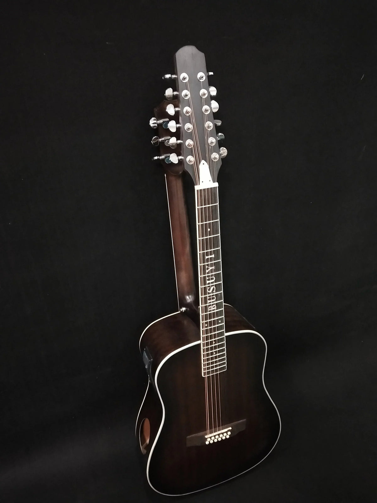 12/6 Strings Acoustic Double Neck; Double Sided Busuyi Guitar 2021 NPT