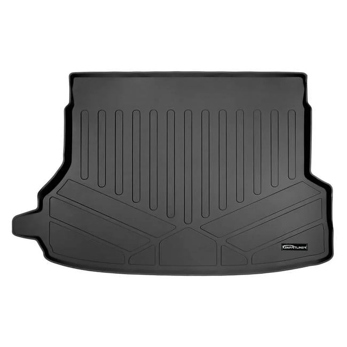 Custom Fit Trunk Floor Mat Behind 2nd Row Cargo Liner - Fits Without Subwoofer for 2019-2021 Subaru Forester; Black