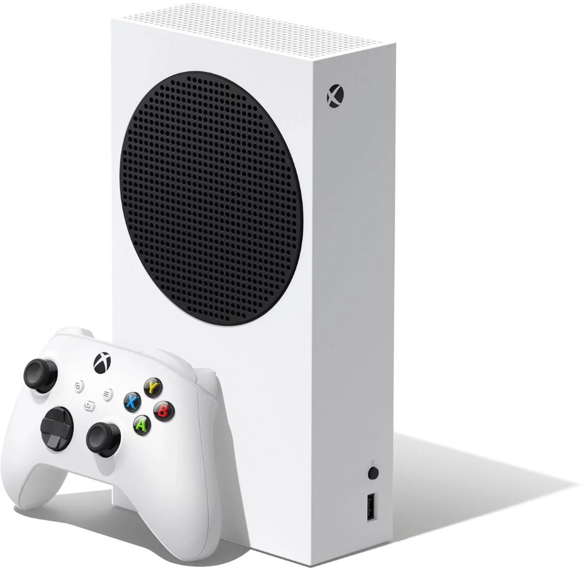 Microsoft Xbox Series S Console Fortnite Rocket League with Extra Electric Volt Controller; Charge Cable/Battery and Dual Charge Dock