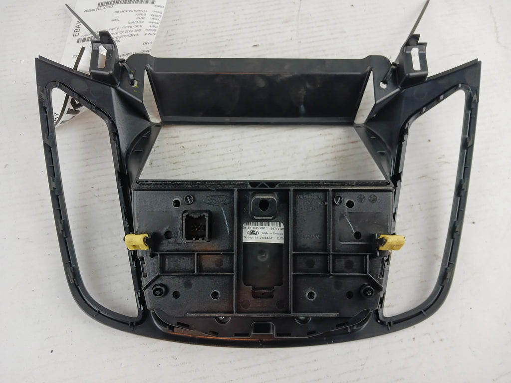 2013 Ford Escape Sony Radio Control Panel OEM (Good)