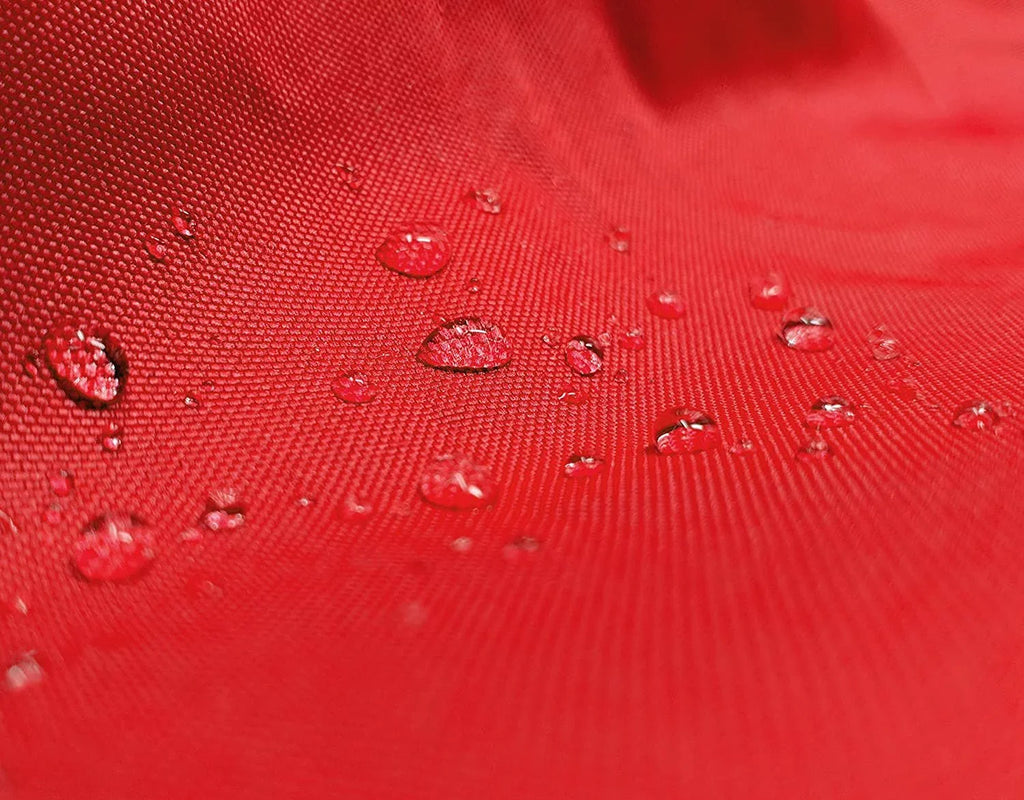 Weatherproof Jet Ski Covers for Yamaha VX-C 2021 - RED/Black Color - All Weather - Trailerable - Protects from Rain; Sun; UV Rays; and More! Includes Trailer Straps and Storage Bag