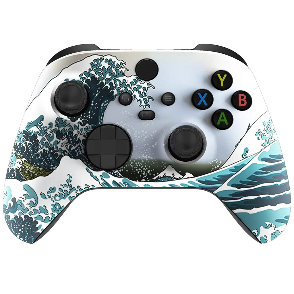 Xbox Series / One Custom Modded Rapid Fire Controller - Drop Shot; Jump Shot; Quick Scope Compatible w/ All Games (Waves)