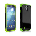 AGF Ballistic Aspira Series Case for Samsung Galaxy S4 (Black/Lime Green)