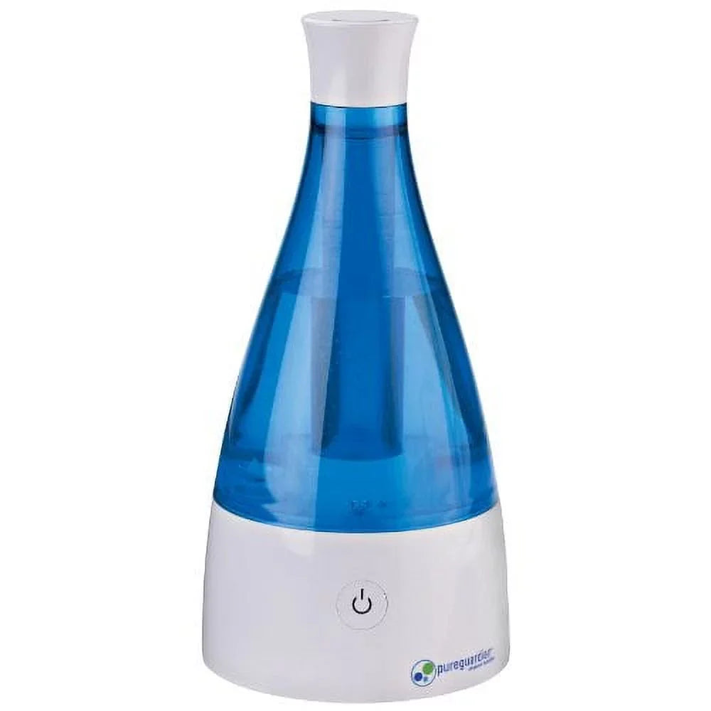 PureGuardian 2.4L Output per Day Ultrasonic Cool Mist Humidifier; Baby Room; Nursery Humidifier; Portable Humidifier; Travel Humidifier; Small Humidifier; Desk Humidifier; Pure Guardian H920BL