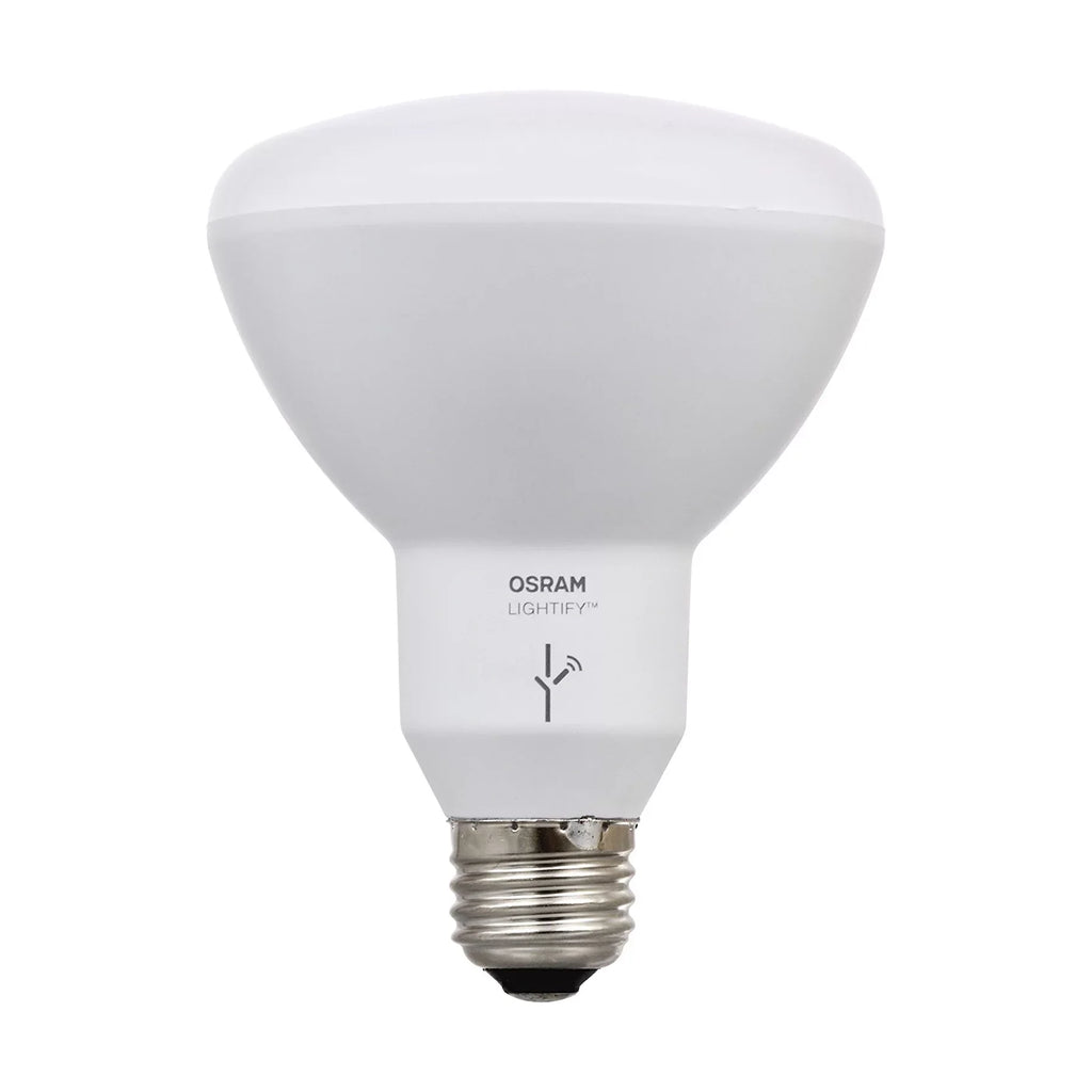 Sylvania SMART+ ZigBee 65W Equivalent Full Color BR30 High CRI LED Light Bulb; 2-count