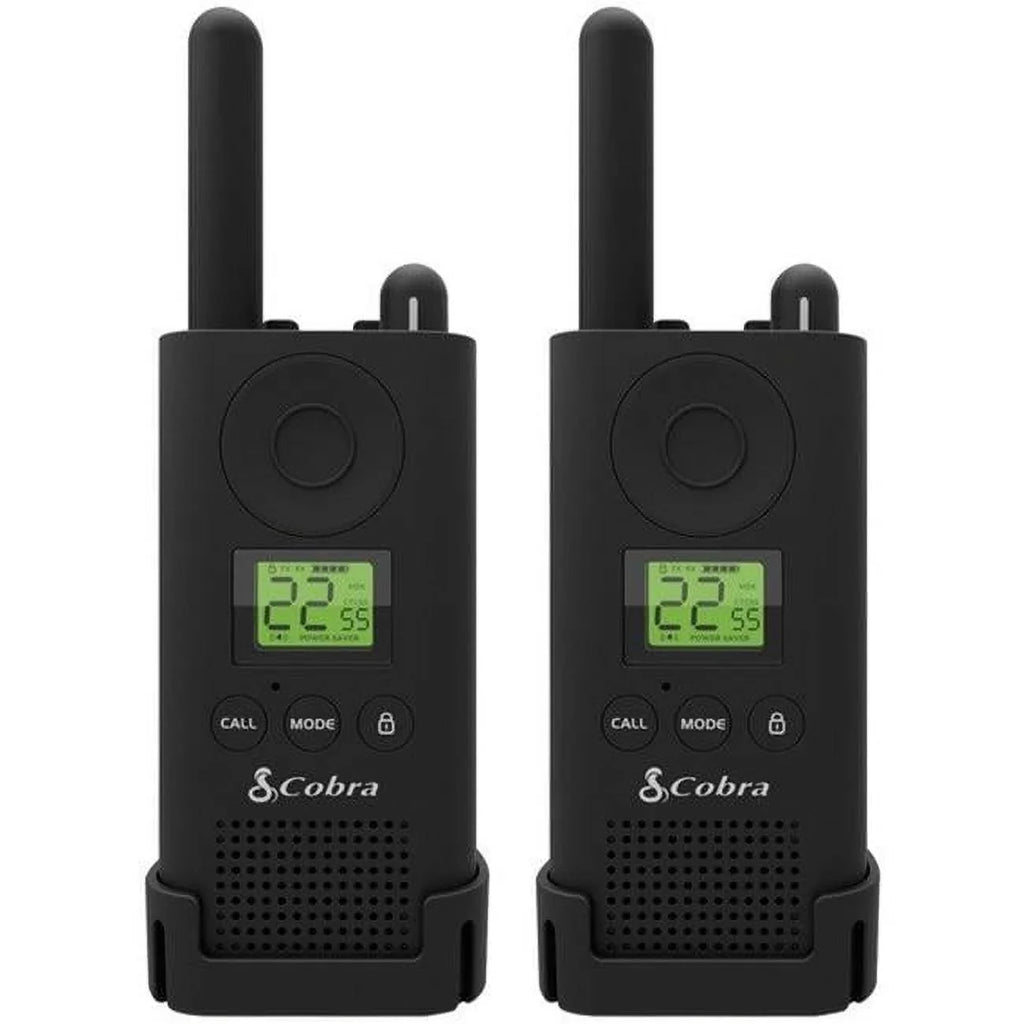Cobra® MicroTALK CBA-PX880 Two-Way Radios; Black; Pack Of 2 Radios
