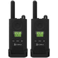Cobra® MicroTALK CBA-PX880 Two-Way Radios; Black; Pack Of 2 Radios