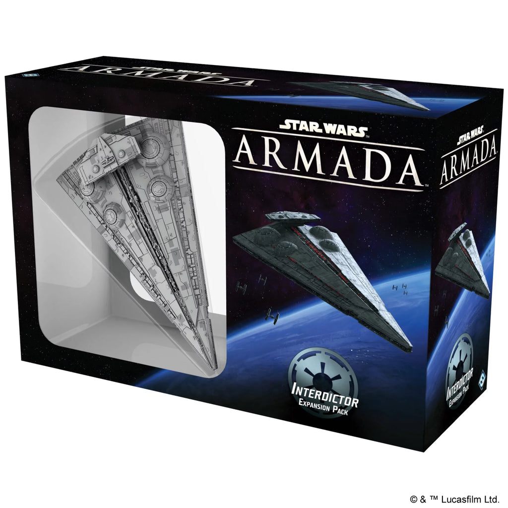 Star Wars Armada: Interdictor Class Star Destroyer Expansion Miniature Game for ages 14 and up; from Asmodee