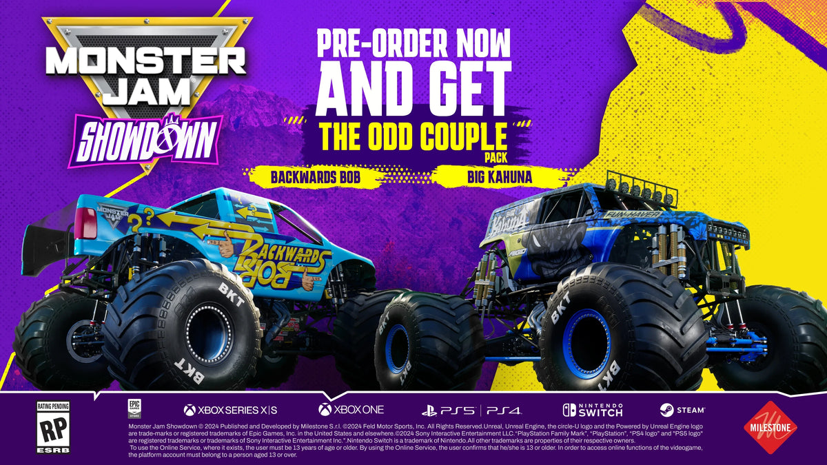 Monster Jam Showdown; PlayStation 5