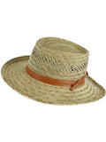 Kenny K Unisex Rush Straw 3 mm Brim Gambler Hat
