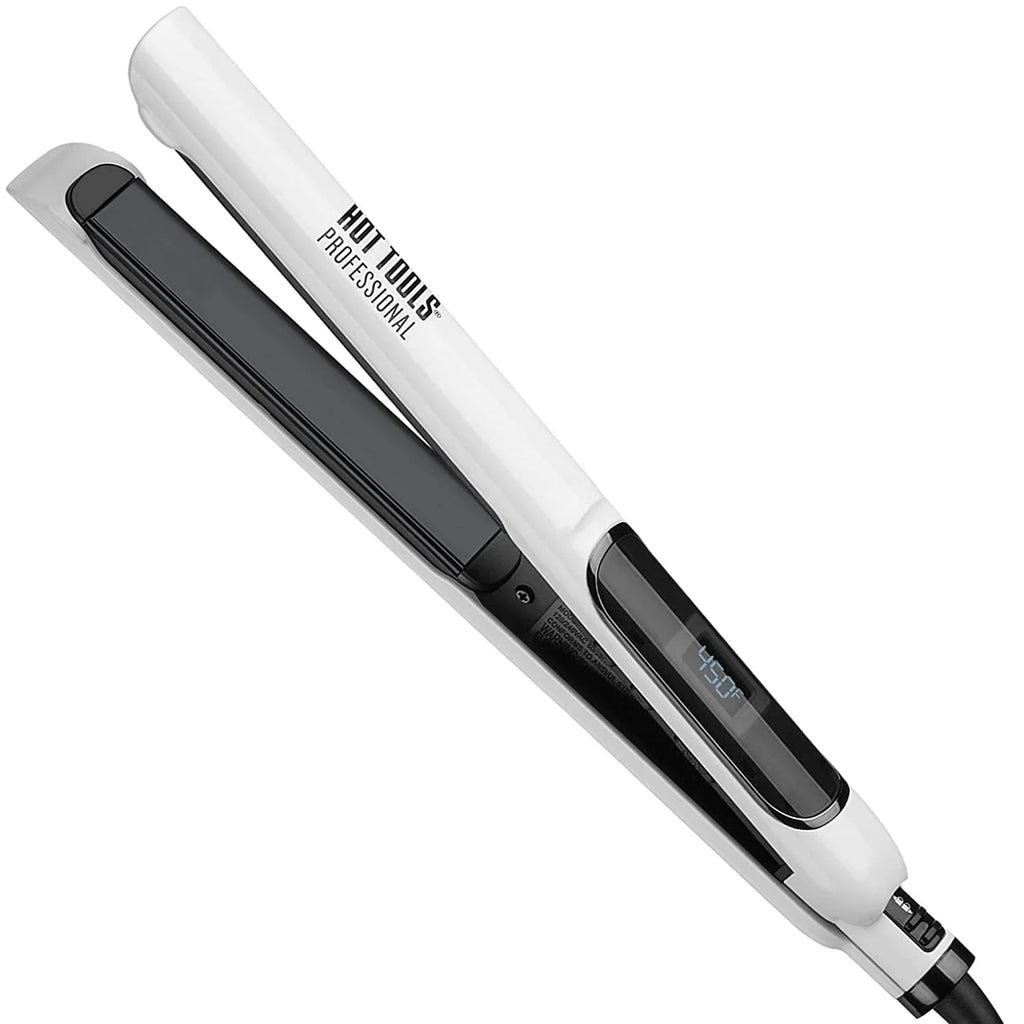Hot Tools Pro Artist Nano Ceramic Hair Straightener | For Smooth; Straight Hair (1 in)