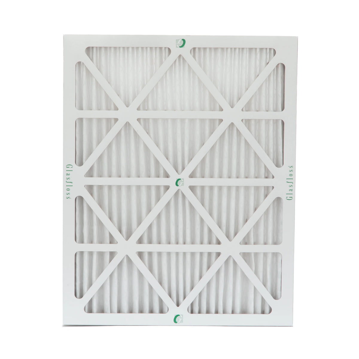 3 Pack of 18x20x2 MERV 10 Pleated 2" foot Air Filters by Glasfloss. Actual Size: 17-1/2 x 19-1/2 x 1-3/4